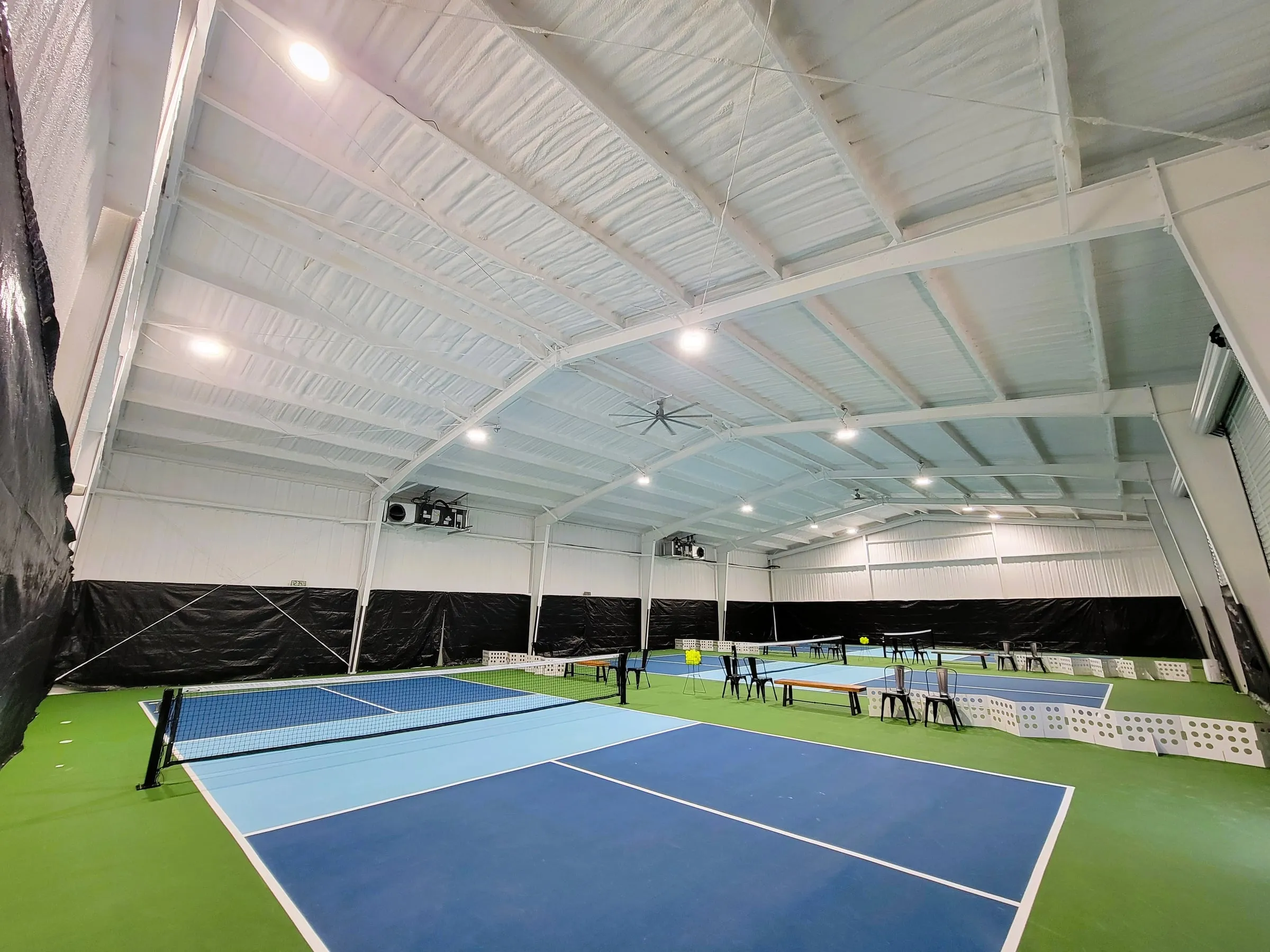 The courts at Pickle Pit Stop